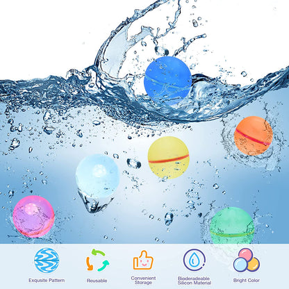 Luxetize™ Reusable Water Balloons (12 pcs)